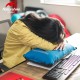 Самонадувна подушка Naturehike Sponge automatic Inflatable Pillow NH17A001-L Light Blue