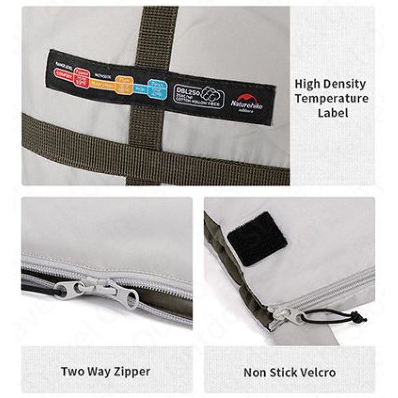 Спальний мішок Naturehike Double Sleeping Bag with Pillow "Tibetan antelope" NH21MSD06