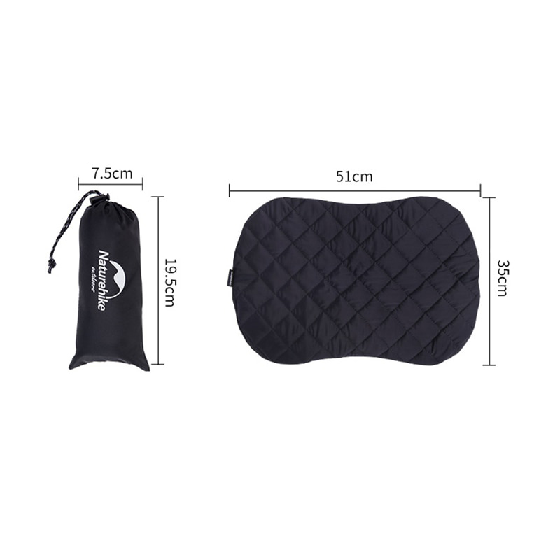 Чохол для подушки Naturehike Ultralight NH17Z025-T Black