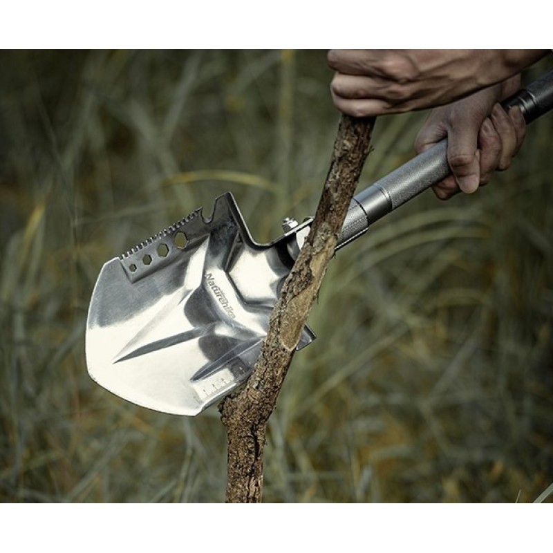 Лопата тактична Naturehike Outdoor Shovel NH20GJ002 steel