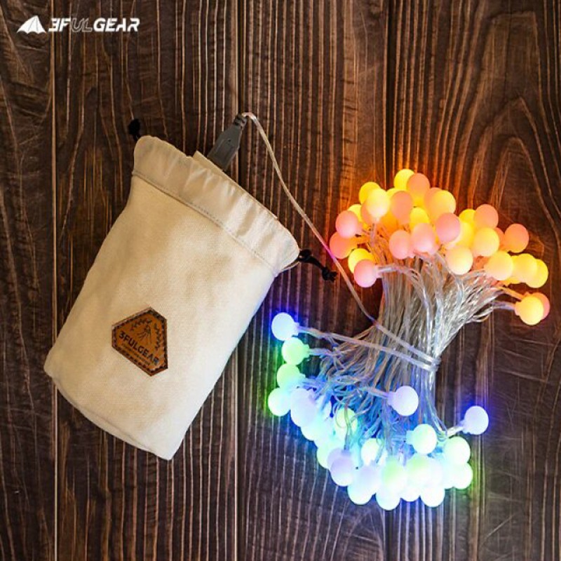 Гірлянда 3F Ul Gear LED Color light 80 lamp beads 10м