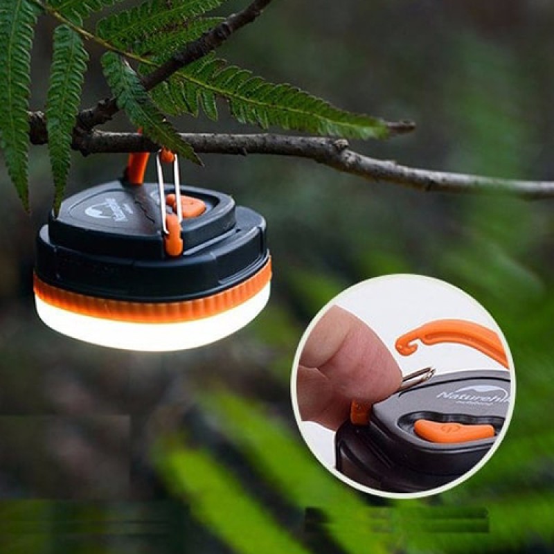 Кемпінговий ліхтар D300 3A battery Naturehike NH16D300-D Green