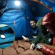 Кемпінговий ліхтар D300 3A battery Naturehike NH16D300-D Green