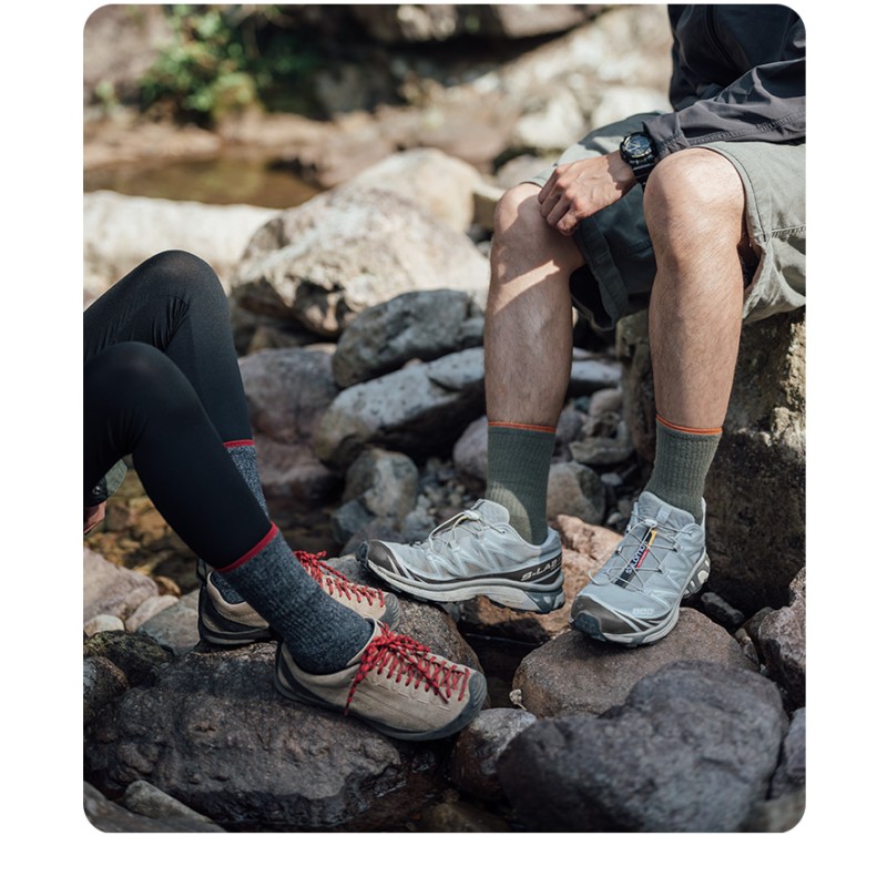 Шкарпетки Naturehike Wool right angle М 35-39 NH21WZ003 army green