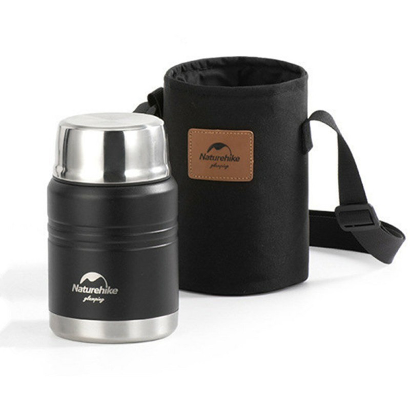 Термос Naturehike Stew beaker 750 мл NH20SJ041 black