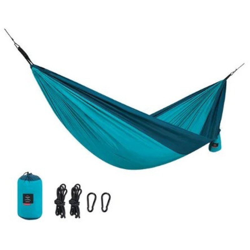 Гамак двомісний Naturehike 340T polyester 2022 NH21DC011 blue