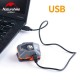 Ліхтар налобний Naturehike TD-02 USB NH00T002-D orange/gray