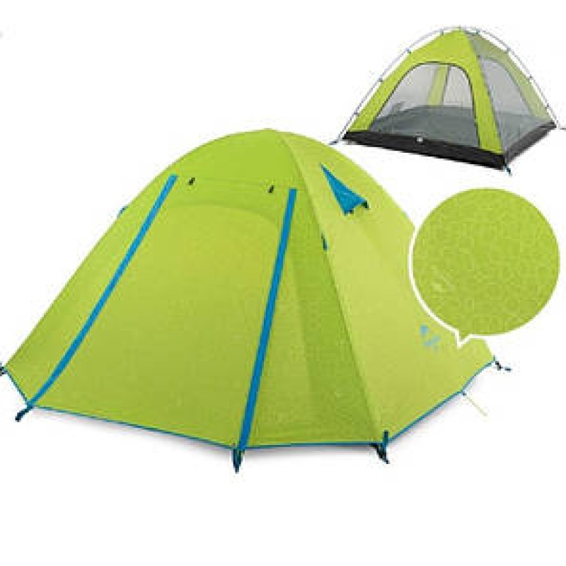 Намет Naturehike P-Series II (2-х місний) 210T 65D polyester Graphic NH18Z022-P green