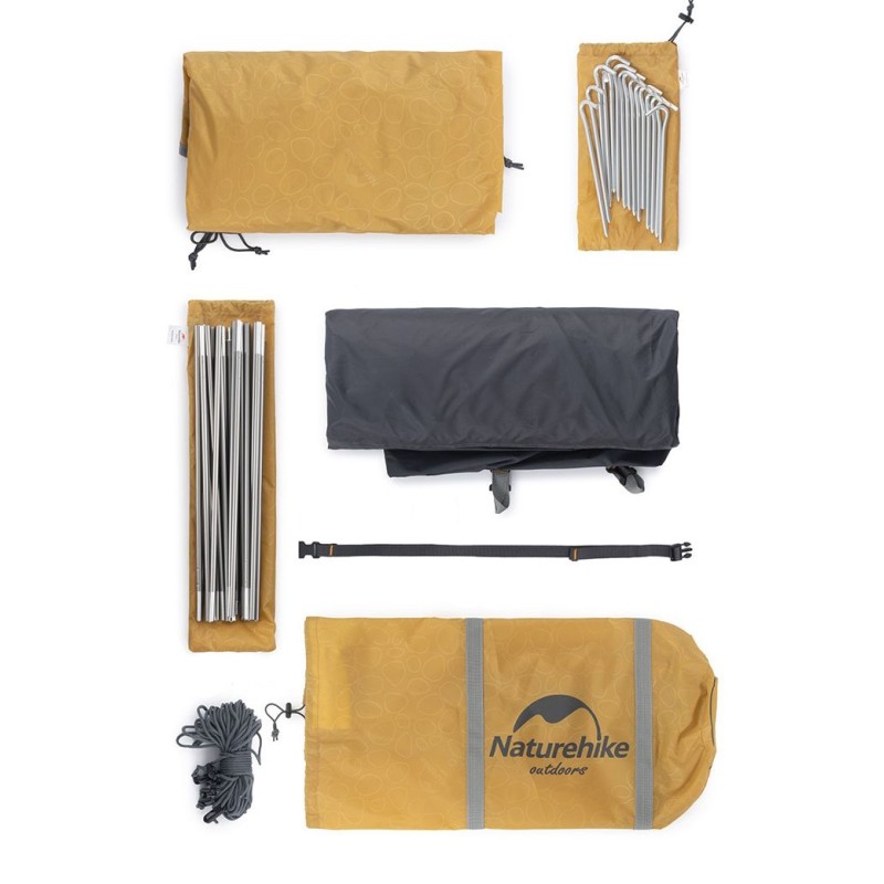 Намет Naturehike P-Series II (2-х місний) 210T 65D polyester Graphic NH18Z022-P green