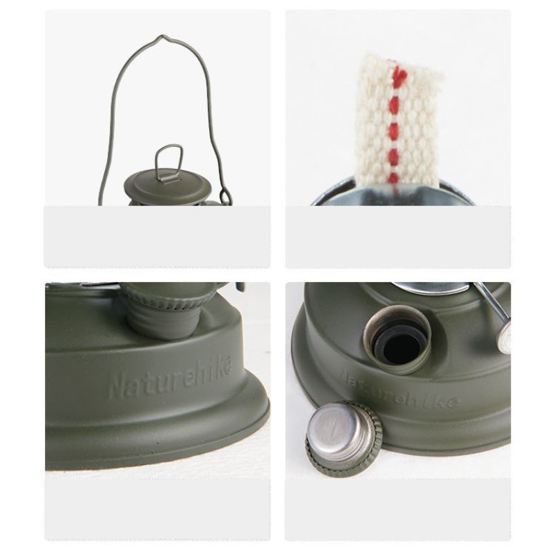 Лампа гасова Naturehike Outdoor Lamp NH22ZM003 beige
