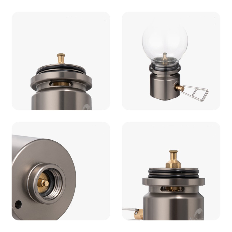 Світильник газовий Naturehike Gas Tank Light NH21ZM006 grey