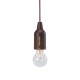 Ліхтар кемпінговий Naturehike Bubble lamp 3A battery NH21ZM002 wood grain