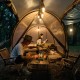 Ліхтар кемпінговий Naturehike Bubble lamp 3A battery NH21ZM002 wood grain