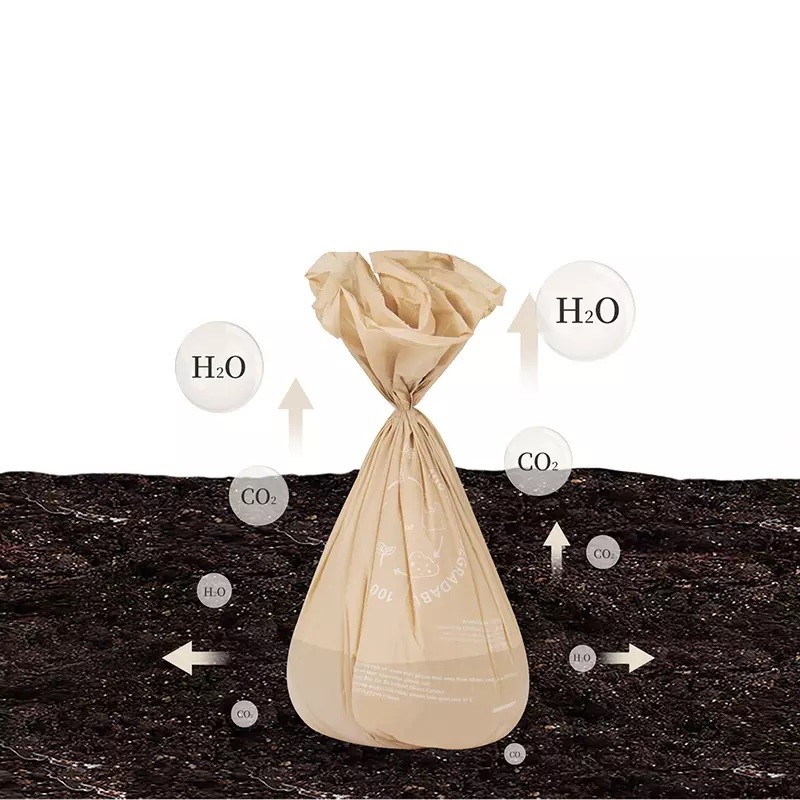 Пакет біорозкладний Naturehike Garbage bag 10pcs CNH22HJ003