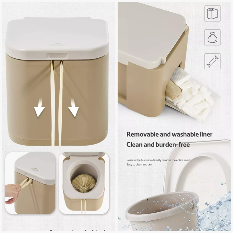 Біотуалет Naturehike Liner toilet CNH22HJ003 khaki