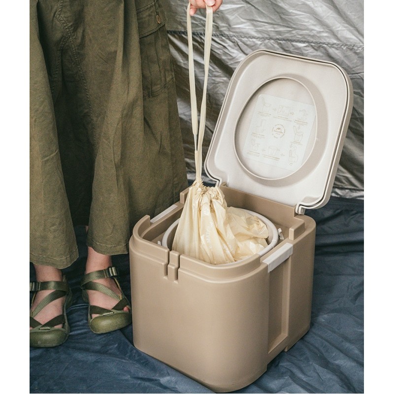 Біотуалет Naturehike Liner toilet CNH22HJ003 khaki