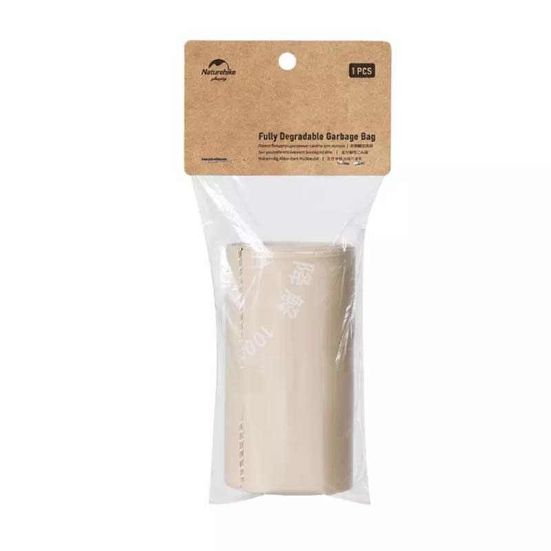 Пакет біорозкладний Naturehike Garbage bag PBAT+PLA 20pcs NH22SJ00B