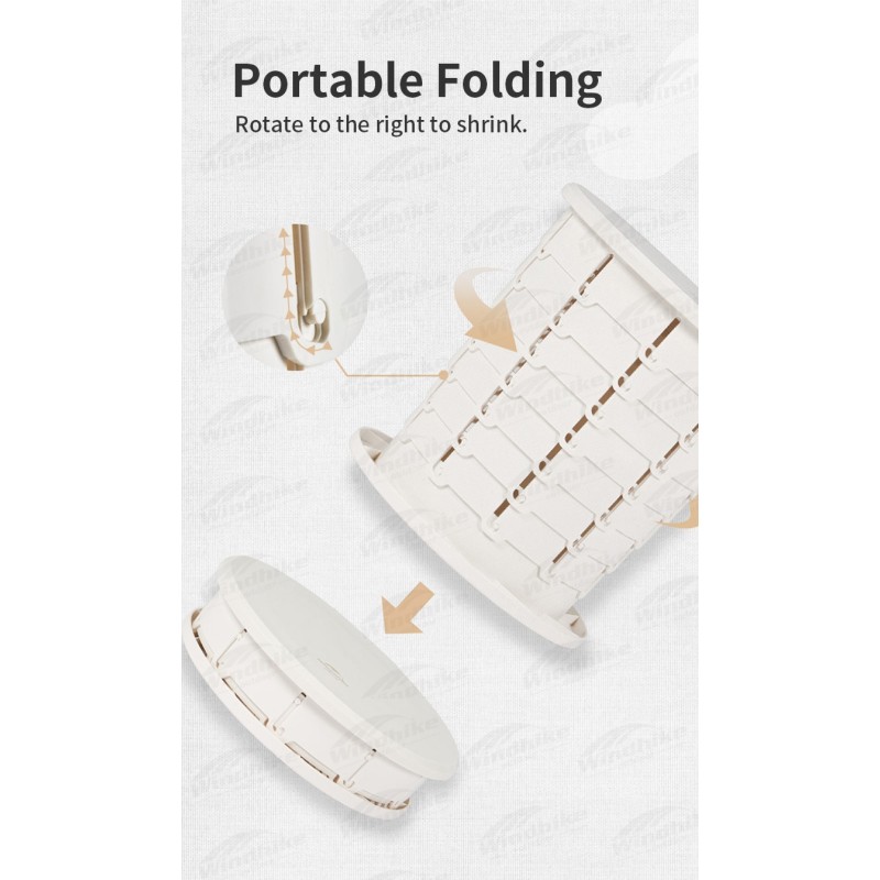 Відро-туалет розкладне Naturehike Portable toilet NH22SJ00B khaki
