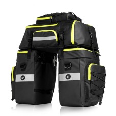 Велобаул Rhinowalk Transformer 3в1 65л RK19665 black/green