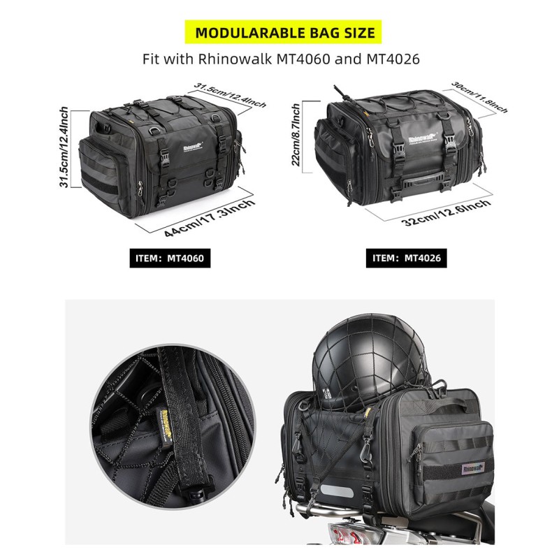 Багажна сітка - тримач Rhinowalk MTR003A RW247 black