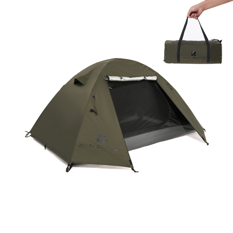 Намет Mobi Garden Qr tent II 68D polyester (2-місний) NX22561010 dark green