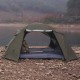 Намет Mobi Garden Qr tent II 68D polyester (2-місний) NX22561010 dark green