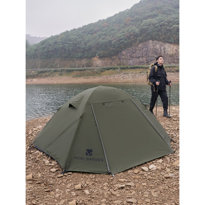 Намет Mobi Garden Qr tent II 68D polyester (2-місний) NX22561010 dark green