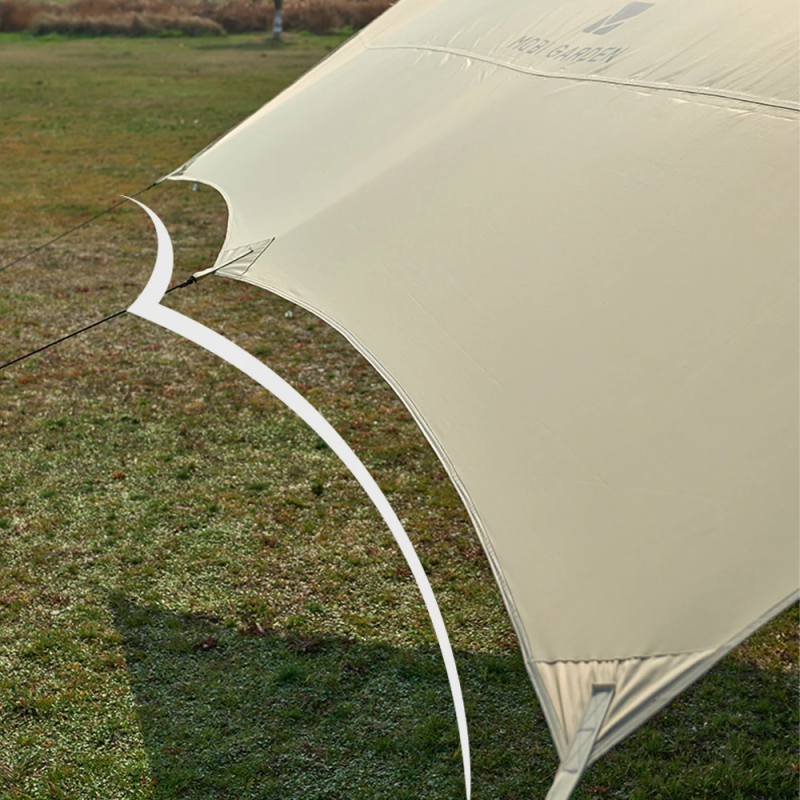Тент кемпінговий Mobi Garden D250 NX23680010 sand