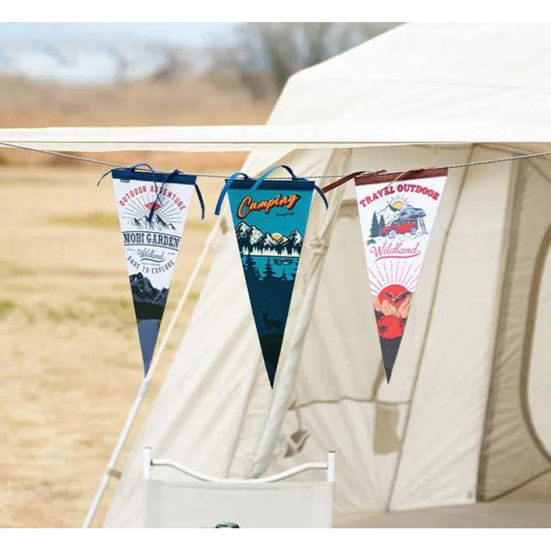 Гірлянда з прапорців Mobi Garden Pennant camp NX22682005 ivory