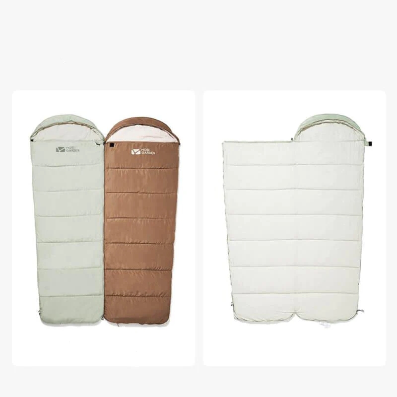 Спальний мішок з капюшоном Mobi Garden Envelope 1.8 NX22562004 khaki