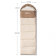Спальний мішок з капюшоном Mobi Garden XY 2.2 NX21562008 beige
