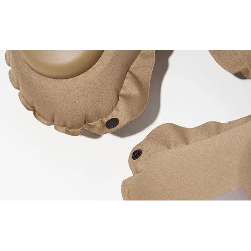 Подушка підголовник з насосом Mobi Garden NX22663028 sand