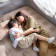 Матрац надувний тримісний з вбудованим насосом Mobi Garden Air Triple bed 26 см NX23663027 sand