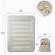 Матрац надувний двомісний з вбудованим насосом Mobi Garden Air Double Bed 35 см NX22663012 sand