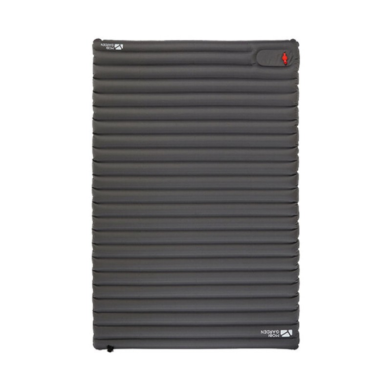 Килимок надувний двомісний Mobi Garden Taurus 90 мм NX20663005 grey