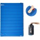 Килимок надувний двомісний Mobi Garden Taurus 90 мм NX20663005 blue