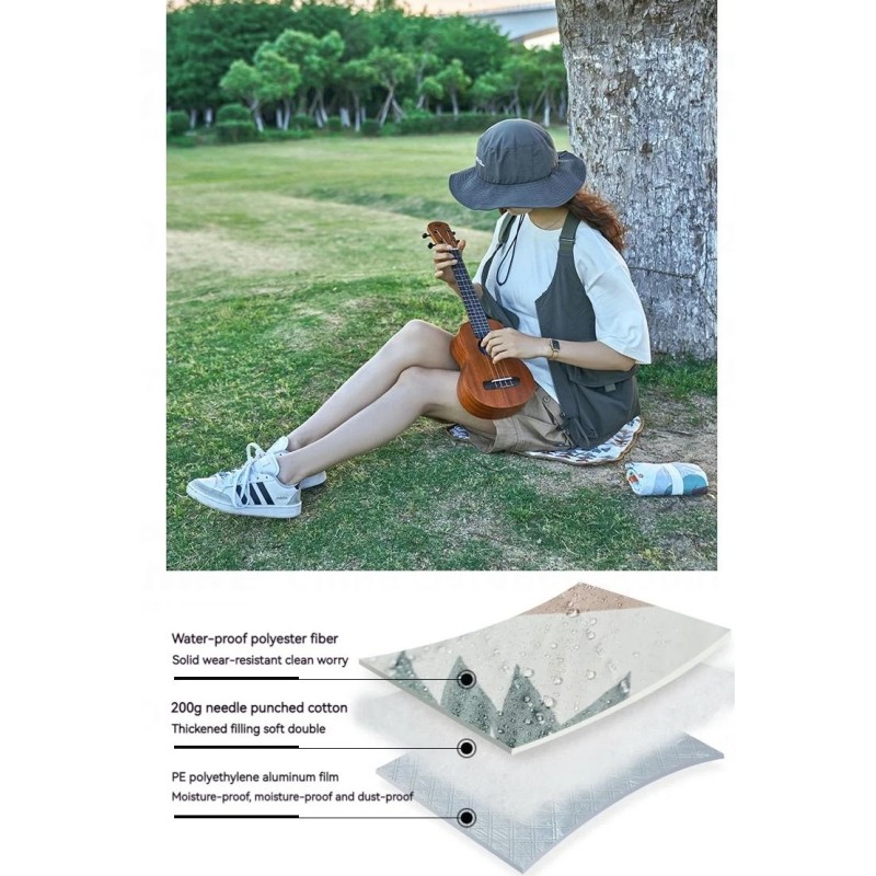 Сидушка кемпінгова Mobi Garden Camp мat NX23663015 khaki