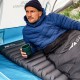 Килимок надувний Mobi Garden Taurus 90 мм NX20663004 blue