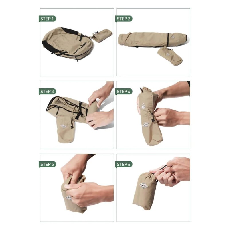 Рюкзак міський компактний Mobi Garden Xing Ultralight Backpack NX21664016 Khaki