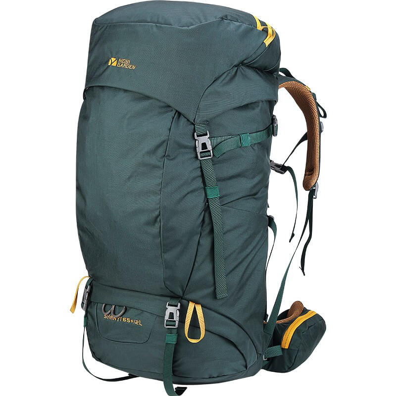 Рюкзак туристичний Mobi Garden Shan Yi 65л+12л NXLQU64001 green