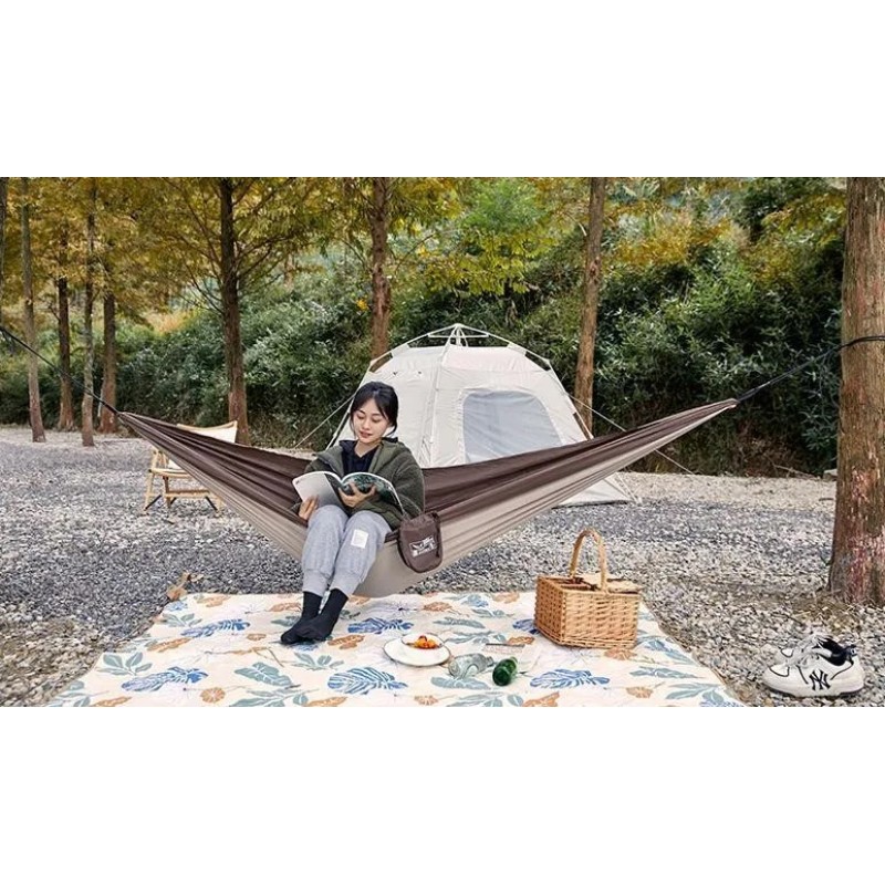 Гамак двомісний Mobi Garden NX22681002 khaki