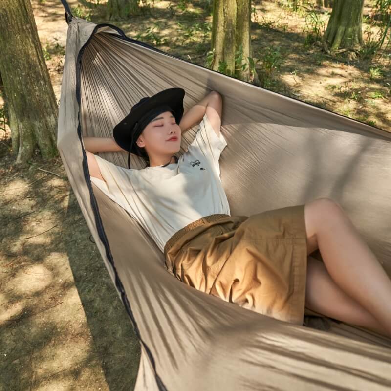 Гамак з антимоскітною сіткою Mobi Garden NX23681005 khaki