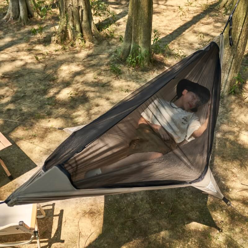 Гамак з антимоскітною сіткою Mobi Garden NX23681005 khaki