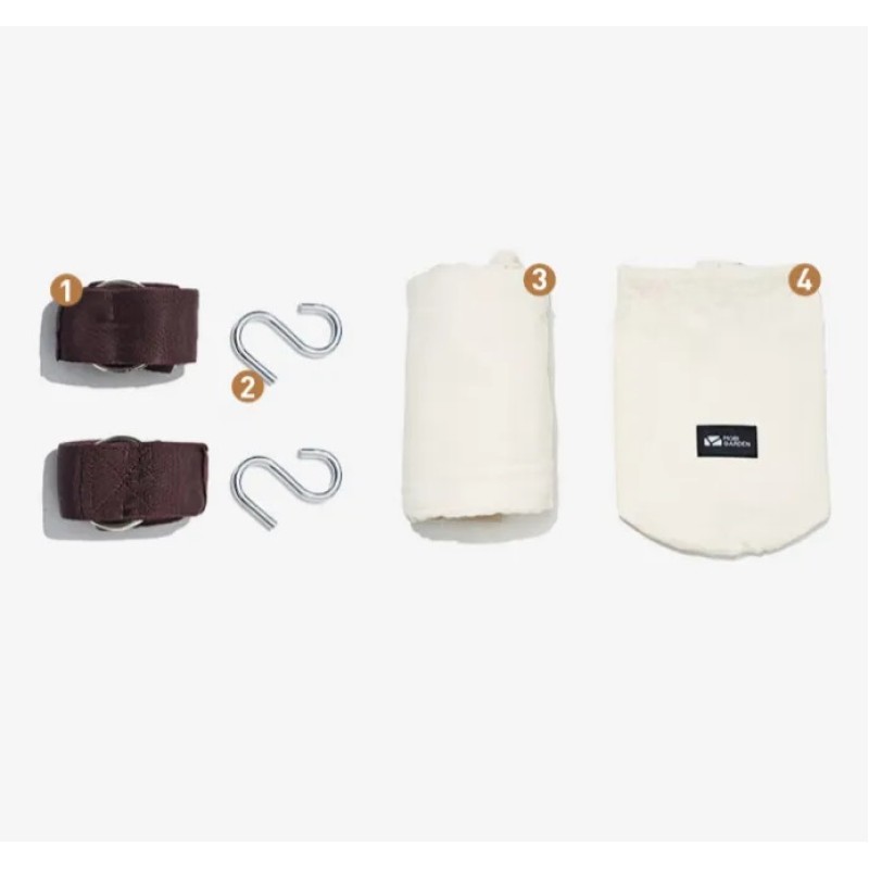 Гамак двомісний Mobi Garden Dream NX23681007 khaki