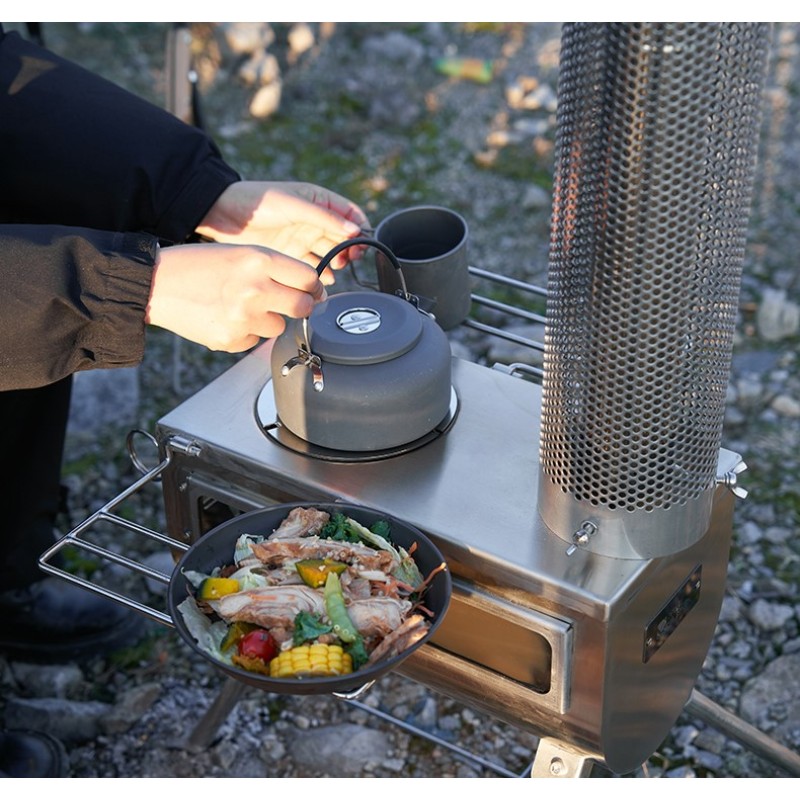 Піч дров'яна Mobi Garden Multifunctional stove NX22688003 grey