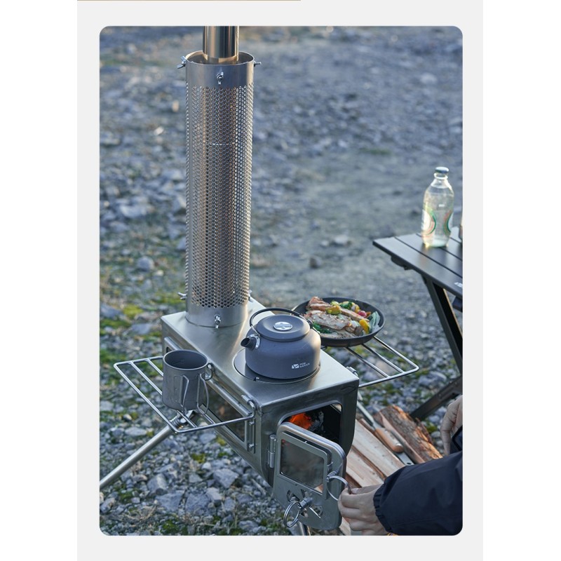 Піч дров'яна Mobi Garden Multifunctional stove NX22688003 grey