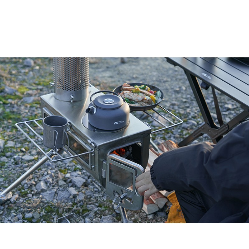 Піч дров'яна Mobi Garden Multifunctional stove NX22688003 grey