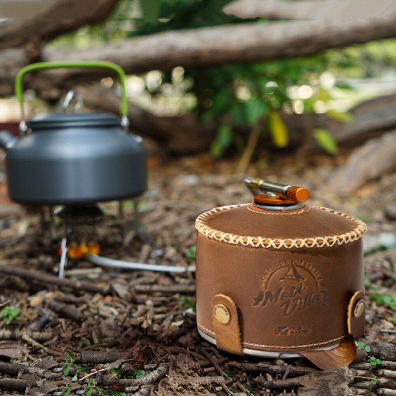 Чохол для газового балона Mobi Garden Gas Cover leather 230 NX21671088 brown