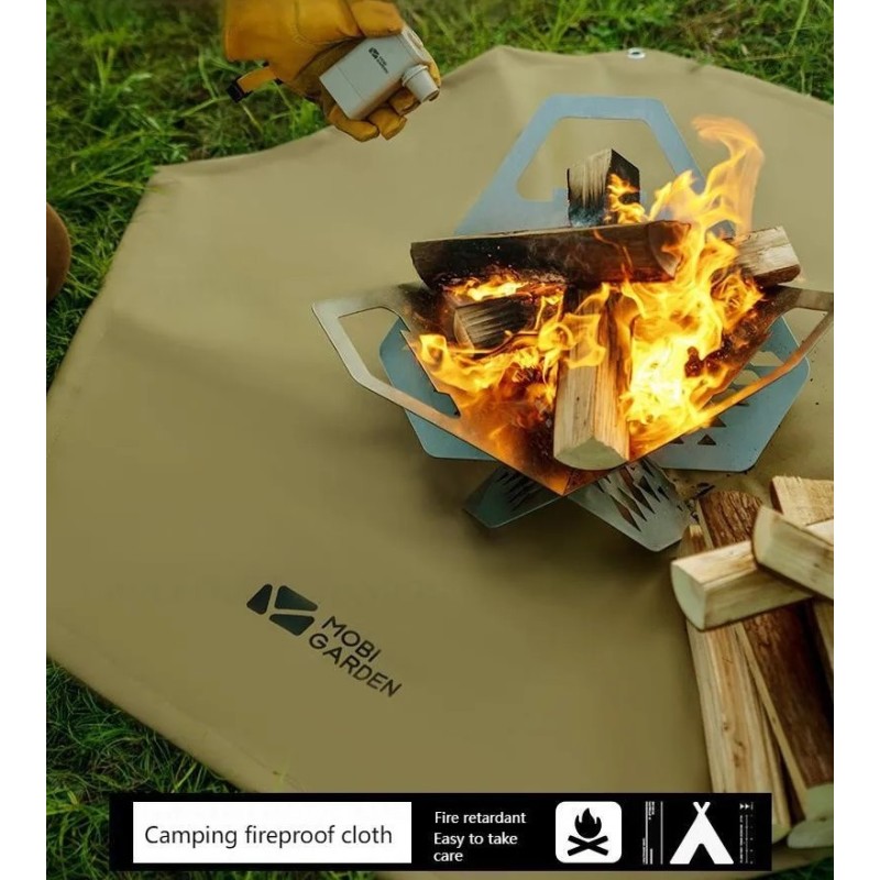 Килимок вогнестійкий Mobi Garden Fire-proof Cloth S NX22671055 green