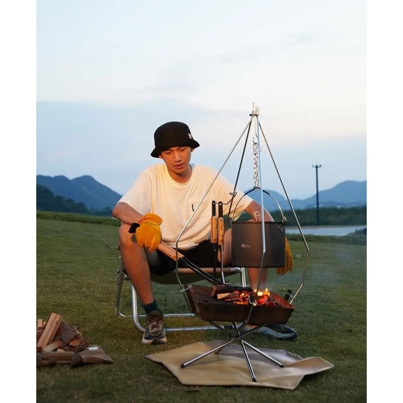 Килимок вогнестійкий Mobi Garden Fire-proof Cloth S NX22671055 green